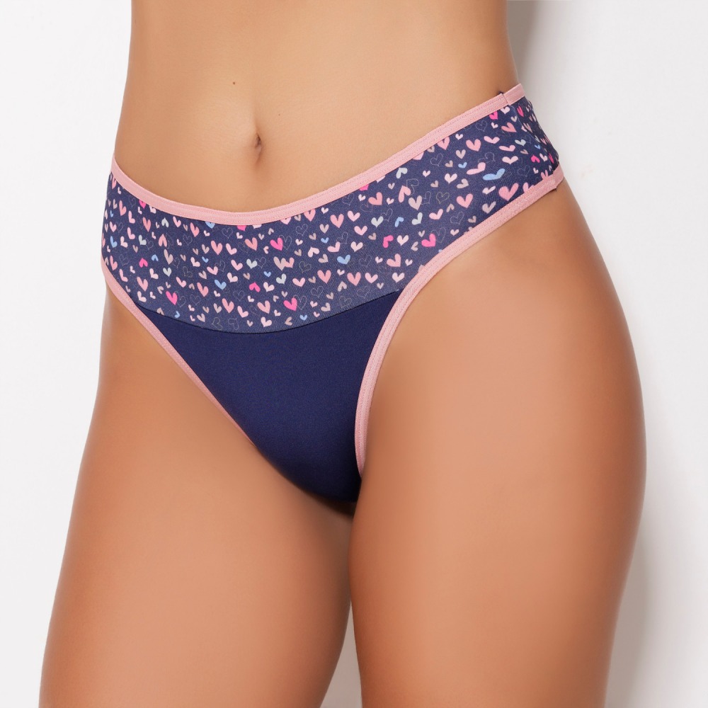 Tanga Lili Cós Estampado - Tanga - Ternura Íntima