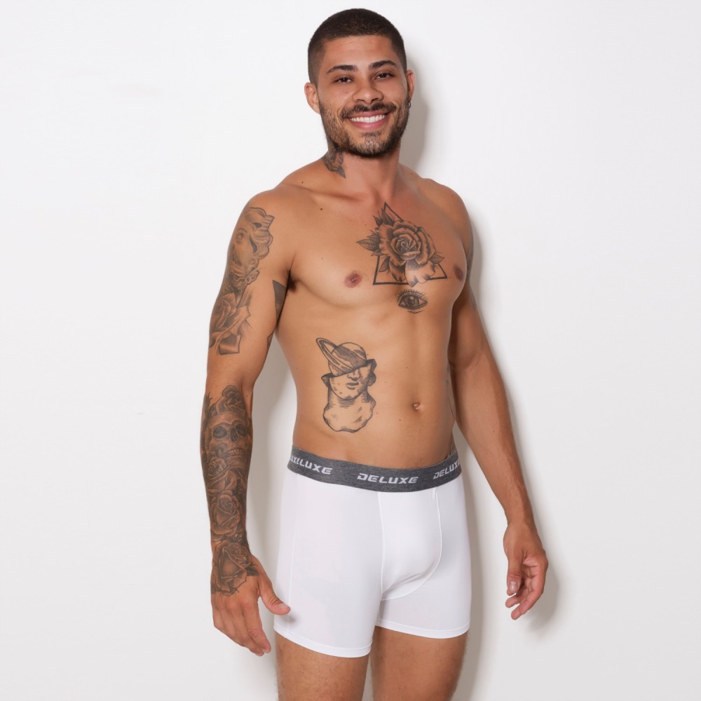Cueca Boxer em Microfibra - Boxer - Ternura Íntima