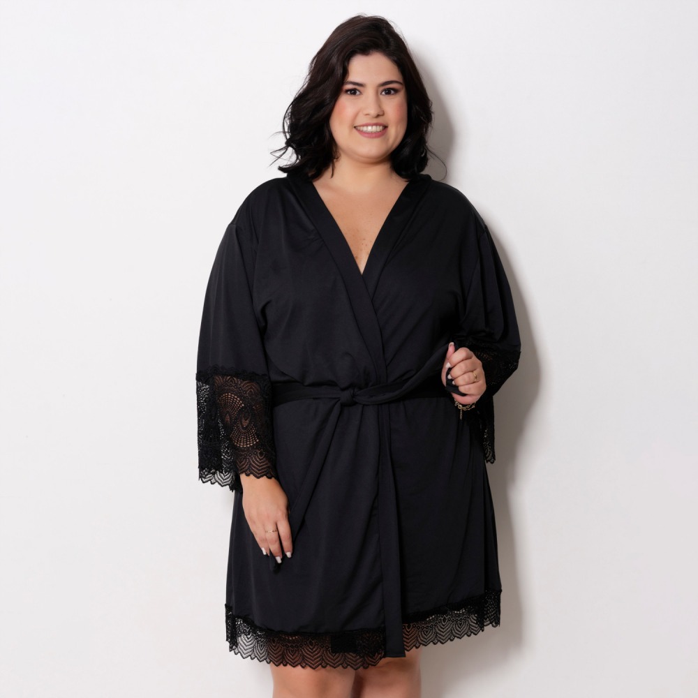 Robe Plus Size - Roupa de Dormir Plus Size - Ternura Íntima